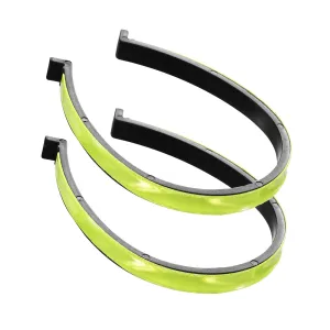 Wow Wow Reflective Trouser Clips - For Winter Running / Cycle Safety