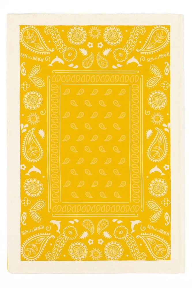 Yellow Bandana | Signature Beach Towel