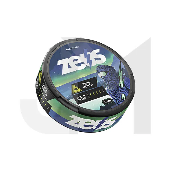 Zeus 50mg Extra Strong Nicotine Pouches - 20 Pouches