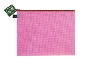 Zippered Bag Mesh, coloured EVA (PVC-free)  DIN A4